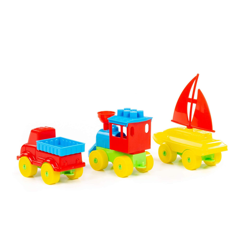 Конструктор Юный путешественник (23 элемента) (в пакете) - Полесье фото 3