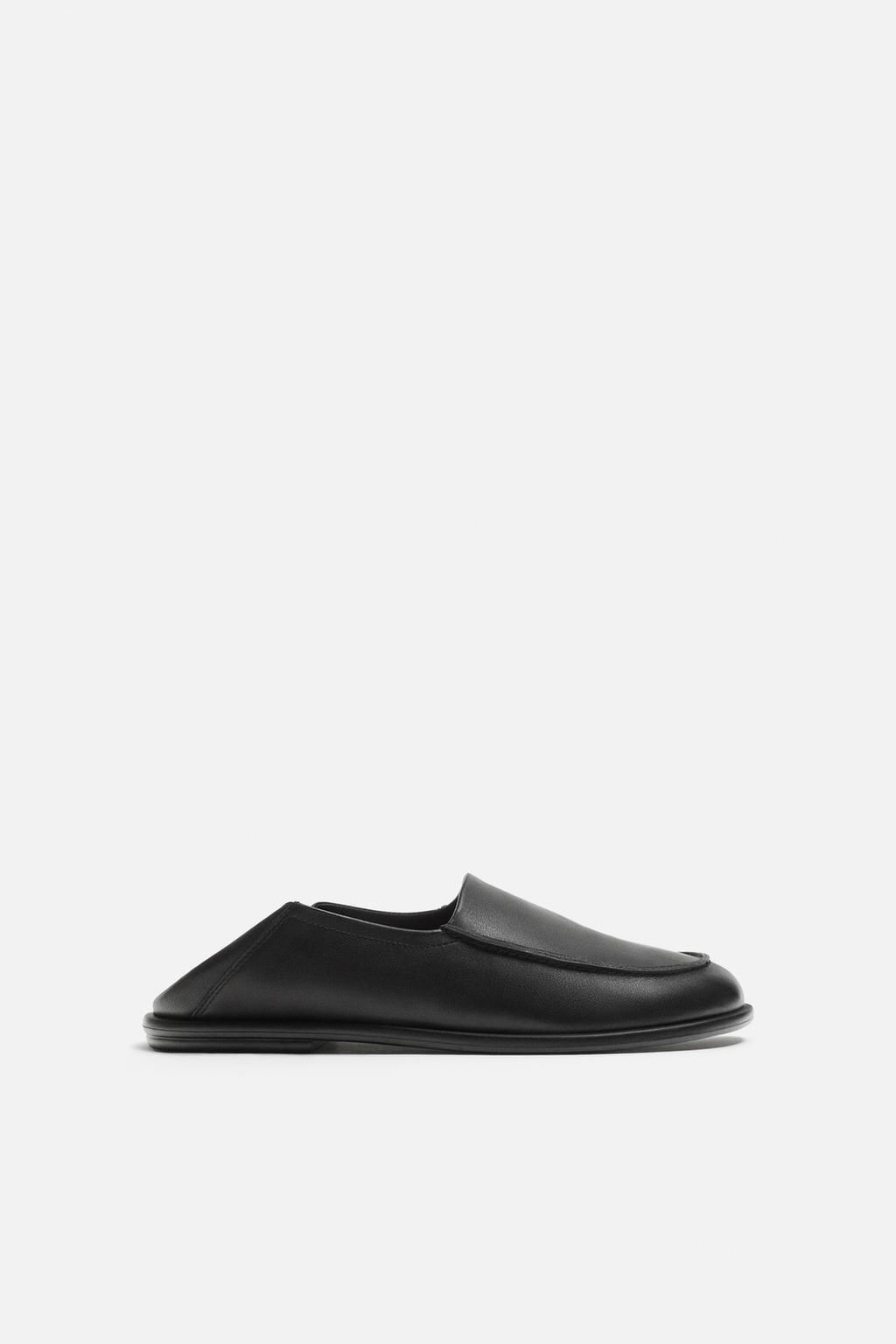LEATHER LOAFERS - Zara фото 4
