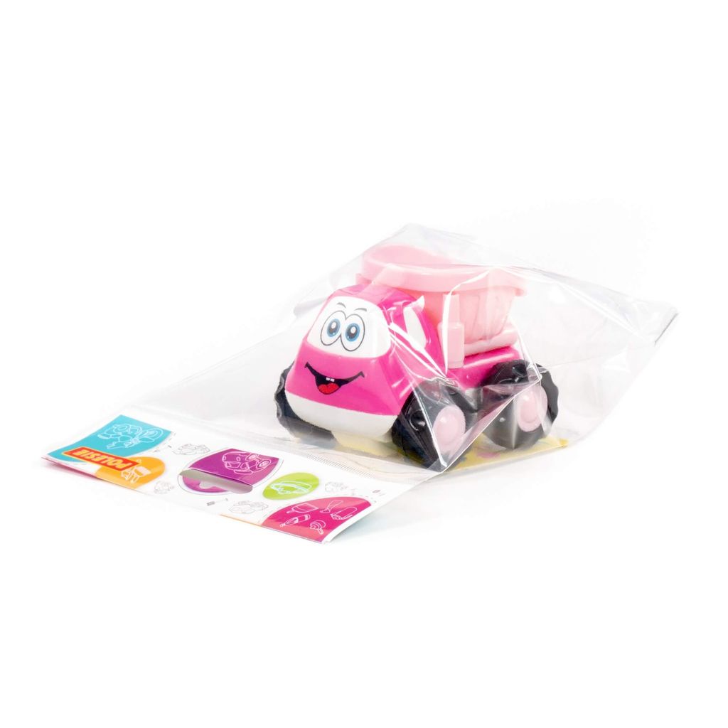 Патрик, автомобиль-самосвал инерционный (розовый) (в пакете) - Полесье фото 5