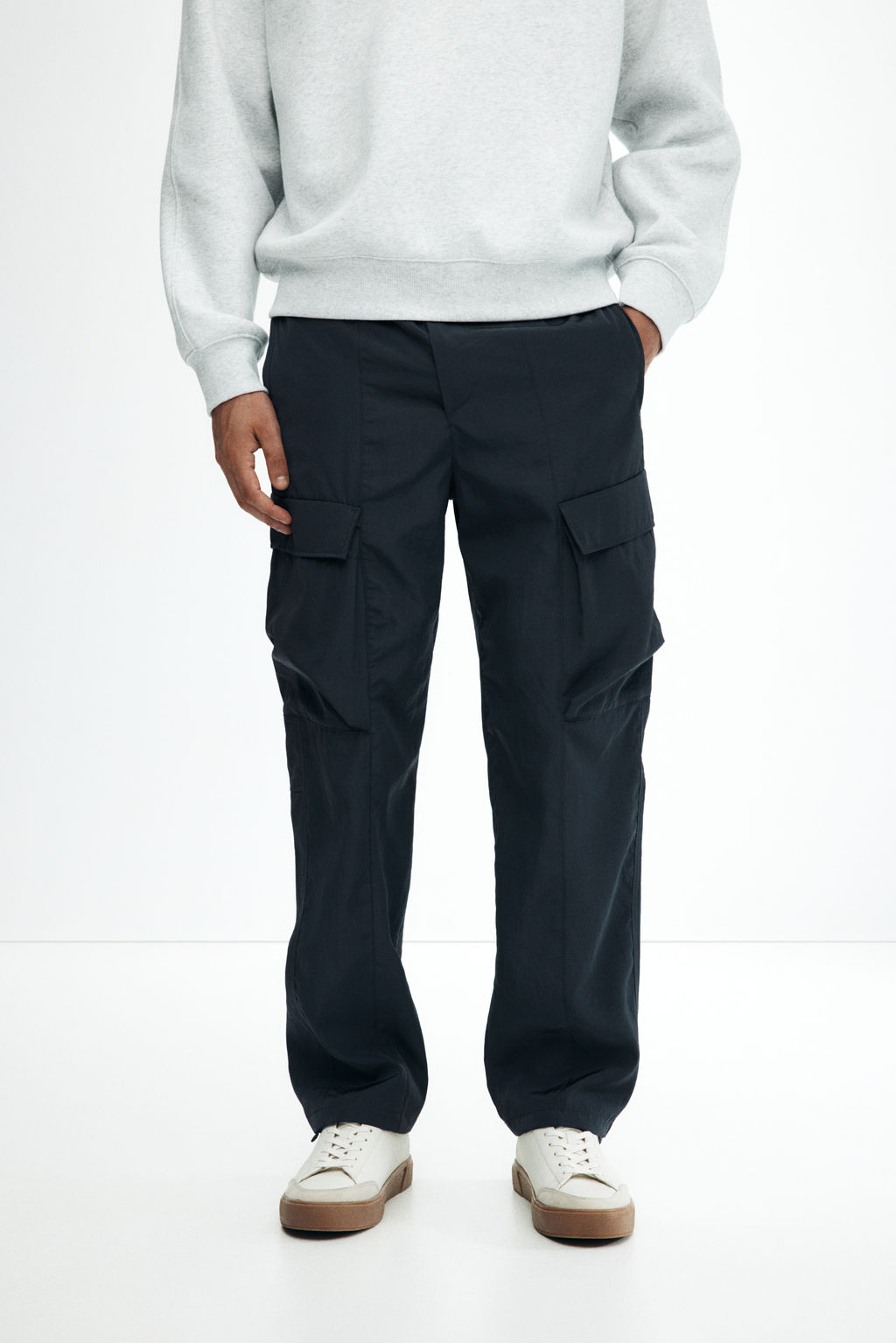 Pantal?n cargo de nailon Relaxed Fit - H&m фото 5
