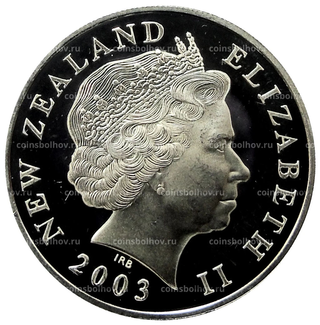 1 доллар 2003 года Новая Зеландия Властелин колец Коронация Арагорна