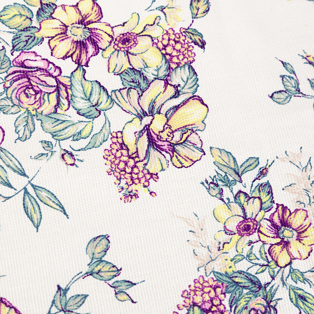 Сиреневый букет К Фартук Хозяюшка 68х72см, ткань - рогожка 171г/м2: хлопок 100%, с карманом, на завязках, Домашняя мода (Россия)  фото 2