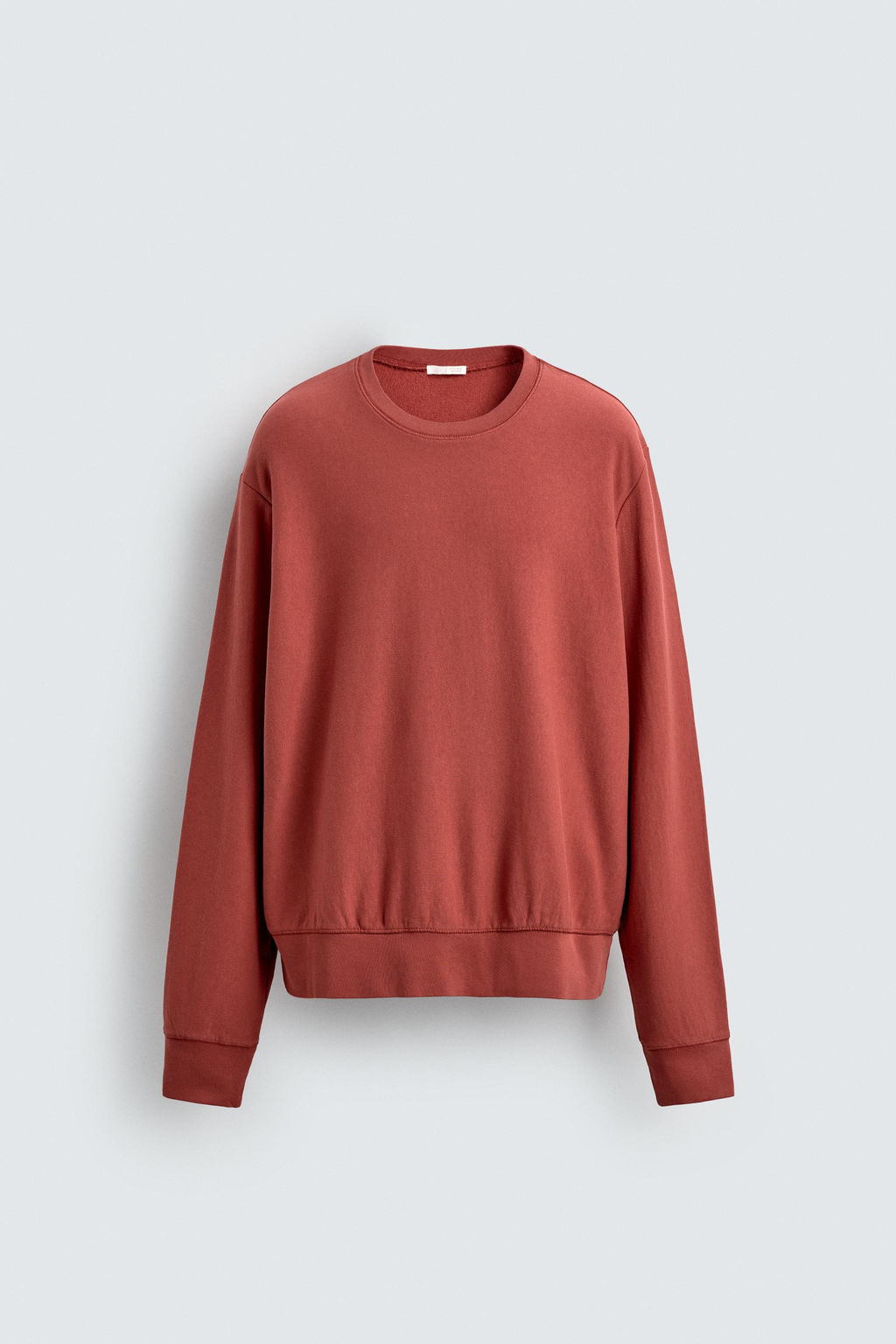 WASHED CREW NECK SWEATSHIRT
