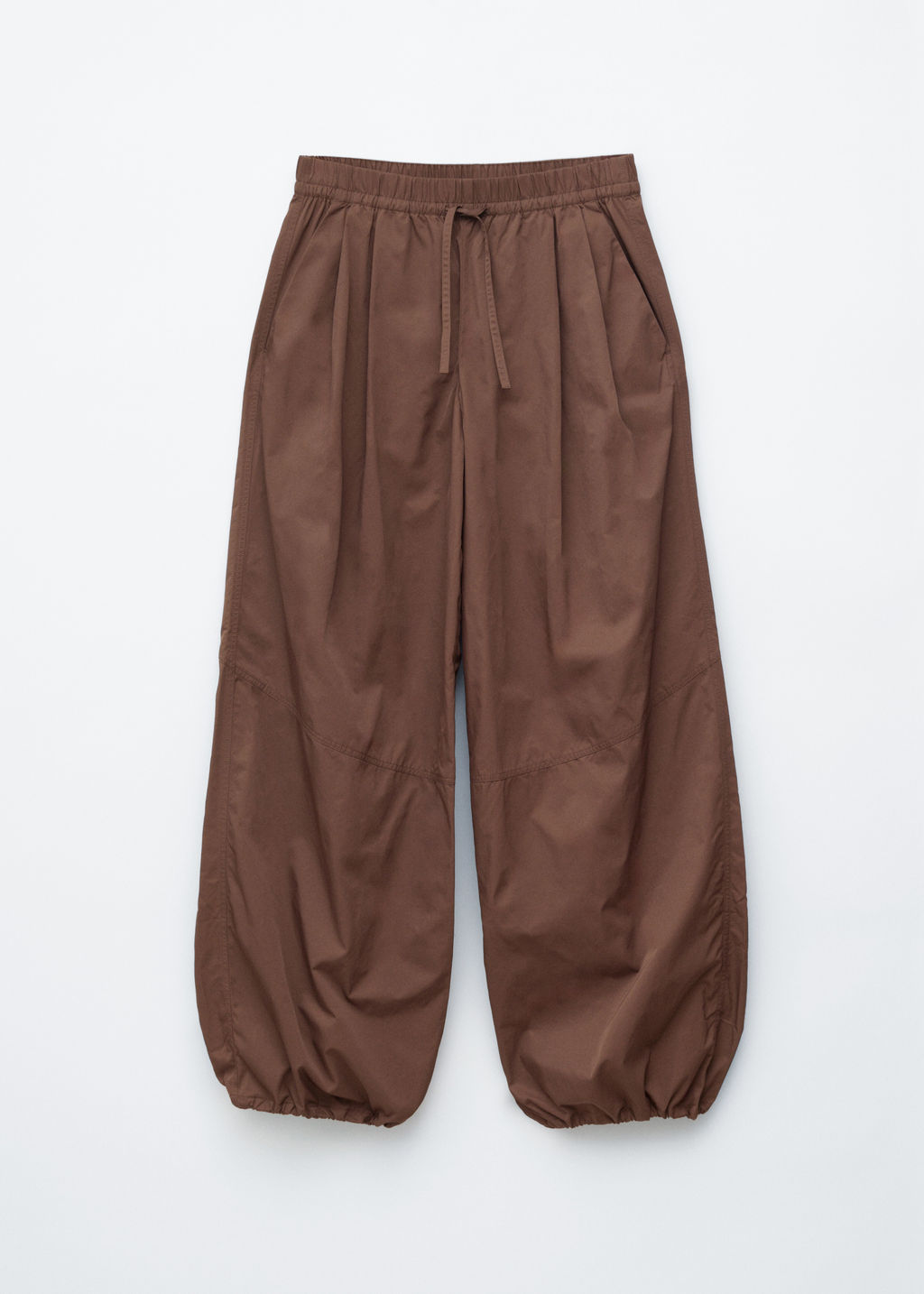 Pantalones de perneras anchas con cord?n de ajuste - H&m фото 8