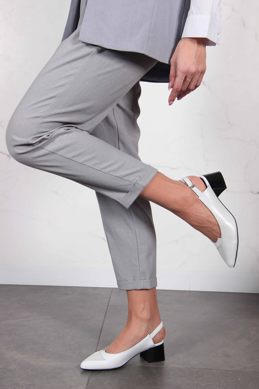 Туфли 4160.767bl. Белый.астана