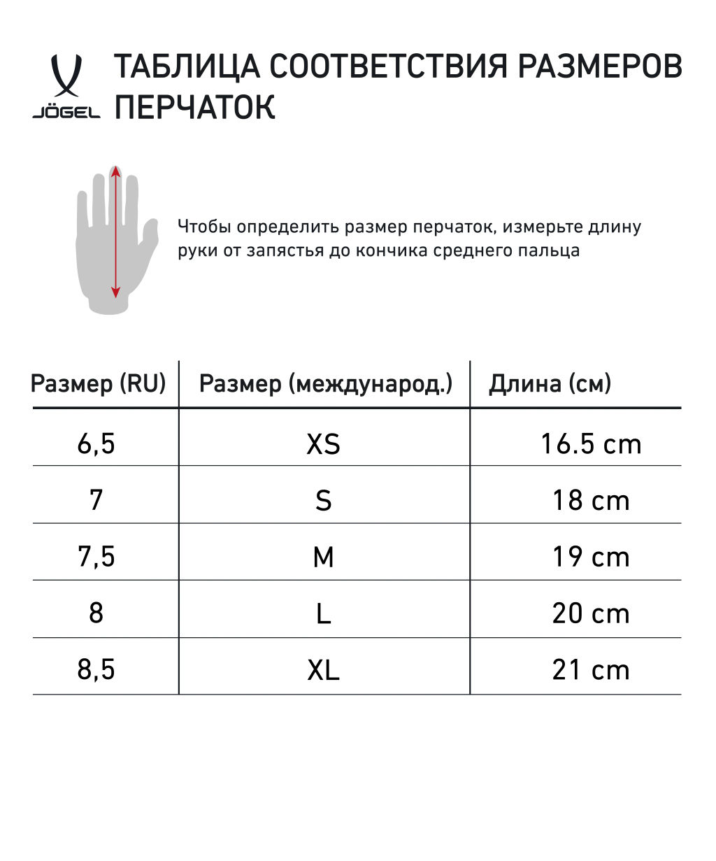Перчатки JOGEL DIVISION Training Gloves, черный  фото 8