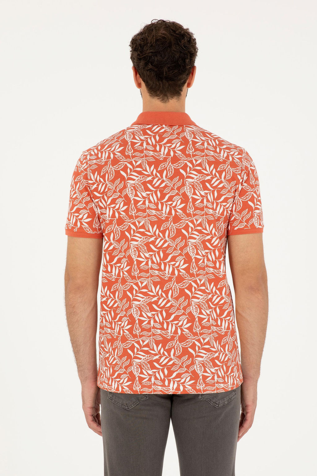 U. S. Polo Assn / Мужская футболка с пудрой - U.s. polo assn фото 5