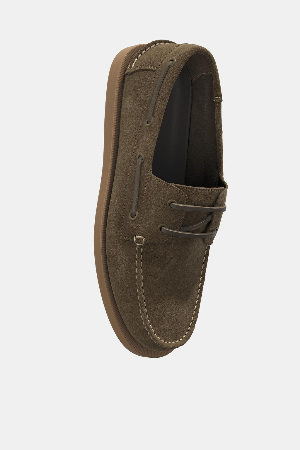 LEATHER DECK SHOES - Zara фото 4
