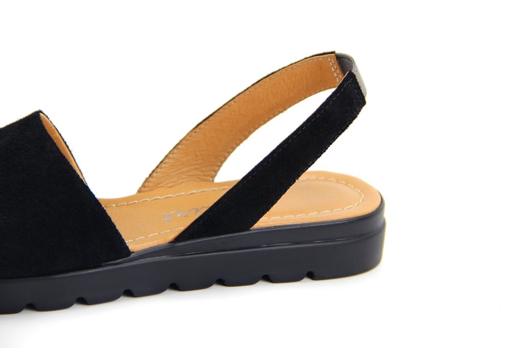 Босоножки EDART 1056.115 bl.w.black