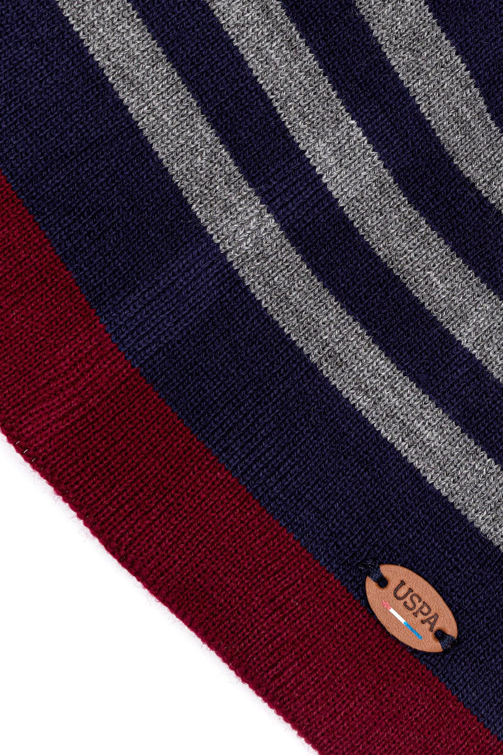 Мужской серый меланжевый берет Неожиданная скидка в корзине - U.s. polo assn фото 3