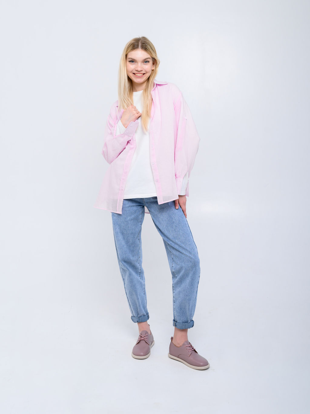 Туфли EDART 181.ОКСЕ be. Светлый тауп лион  фото 3