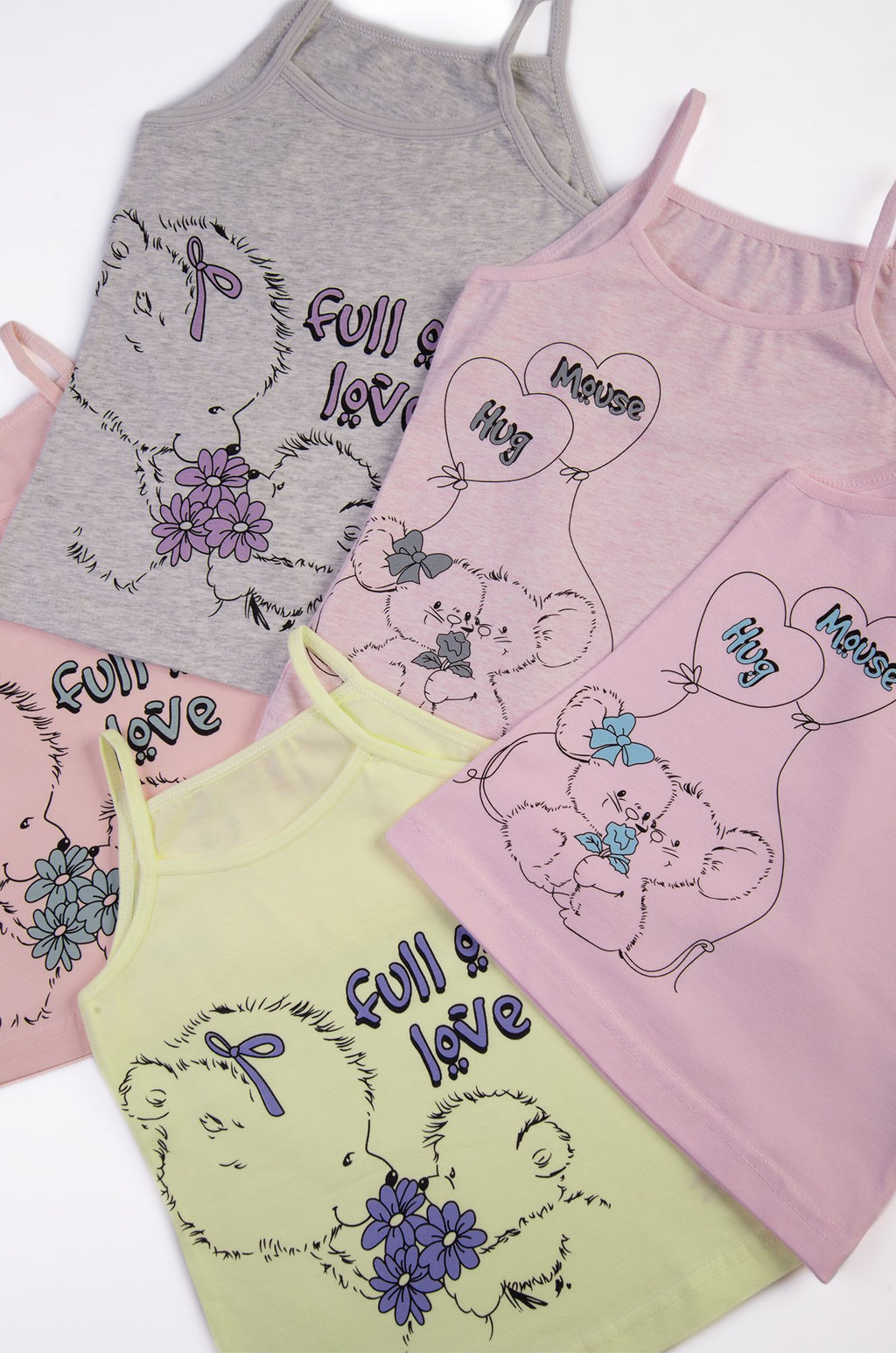 Майка на бретелях для девочки Donella  фото 3