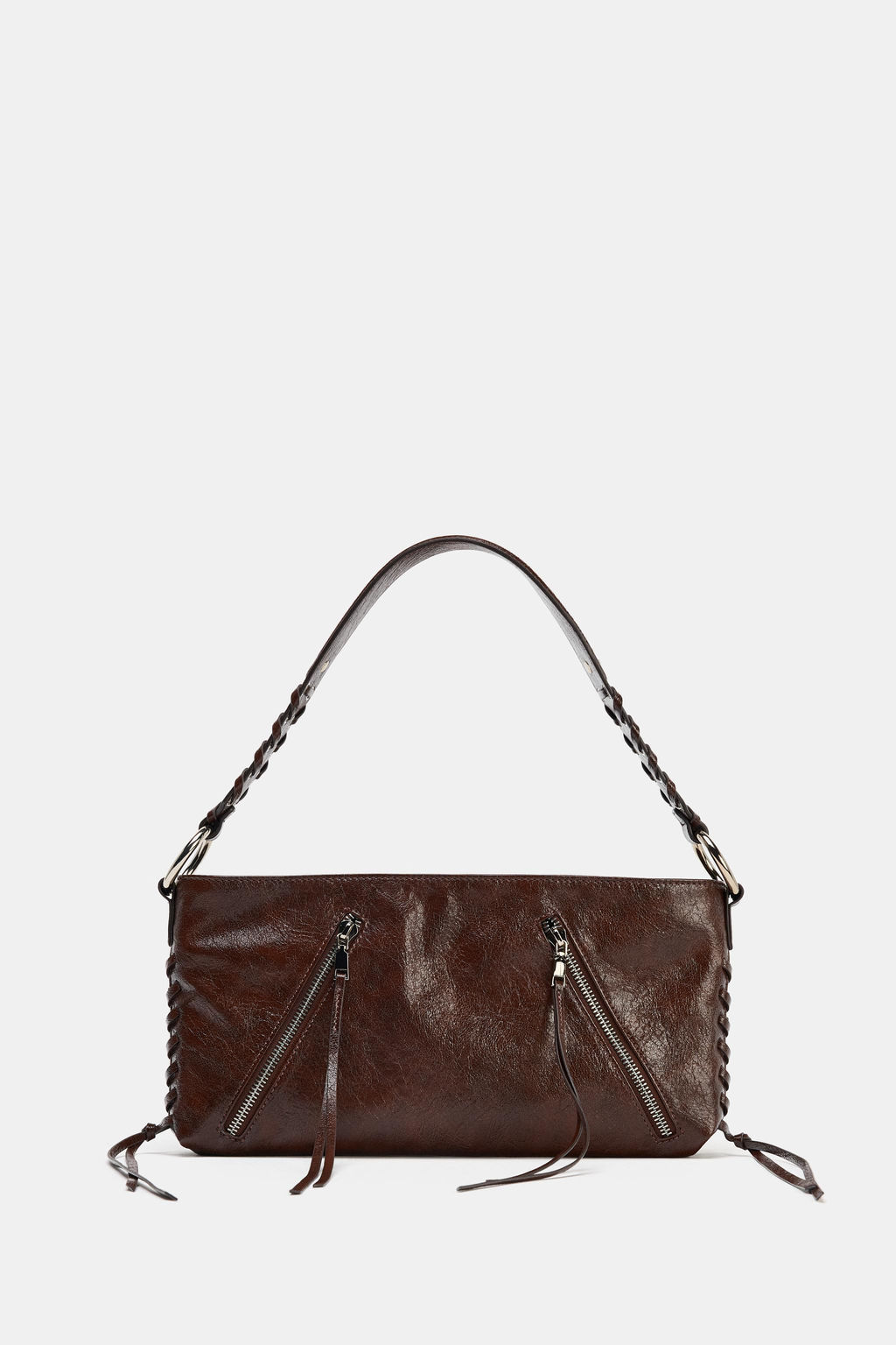 ZIPPED SHOULDER BAG - Zara фото 9