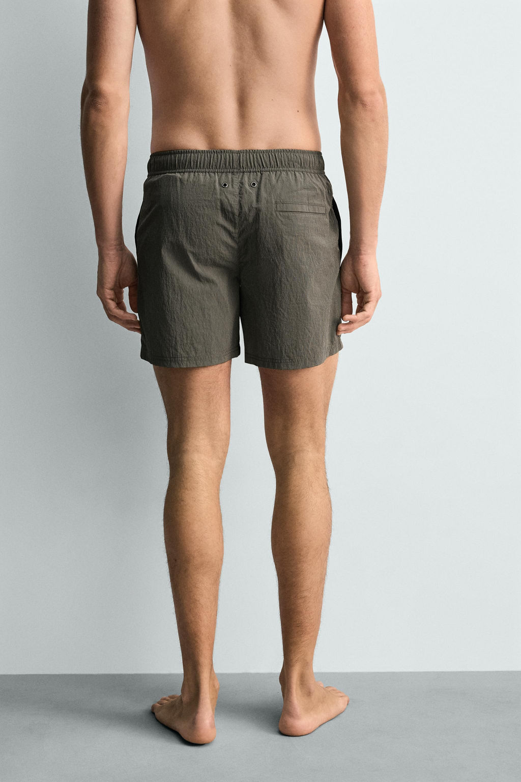 BA?ADOR MEDIO RAYAS / Khaki - Zara фото 7
