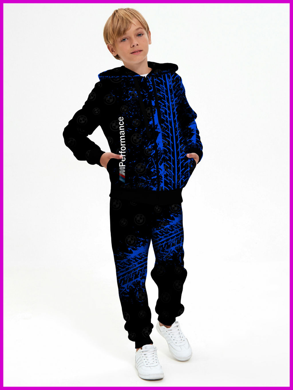 Спортивный костюм "BMW M5",чёрный