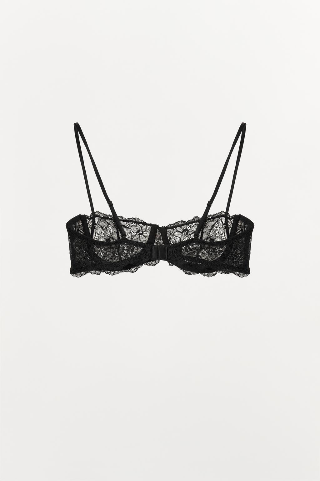 UNDERWIRED LACE BRA - Zara фото 4