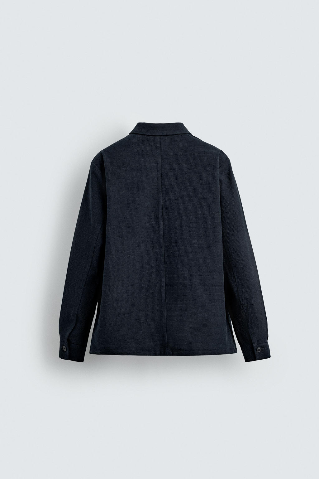 TEXTURED REGULAR FIT OVERSHIRT - Zara фото 9