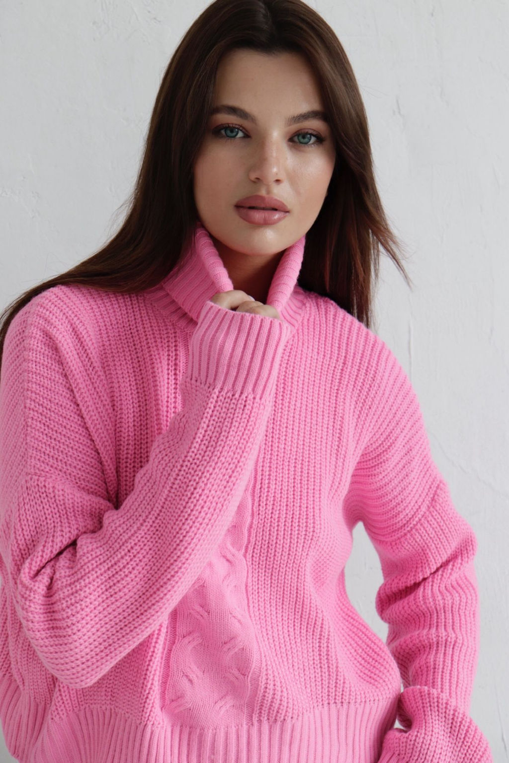 10209 Свитер короткий розовый - Martichelli фото 2