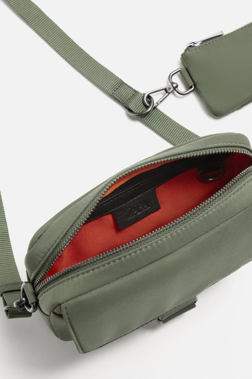 NYLON CROSSBODY BAG - Zara фото 18