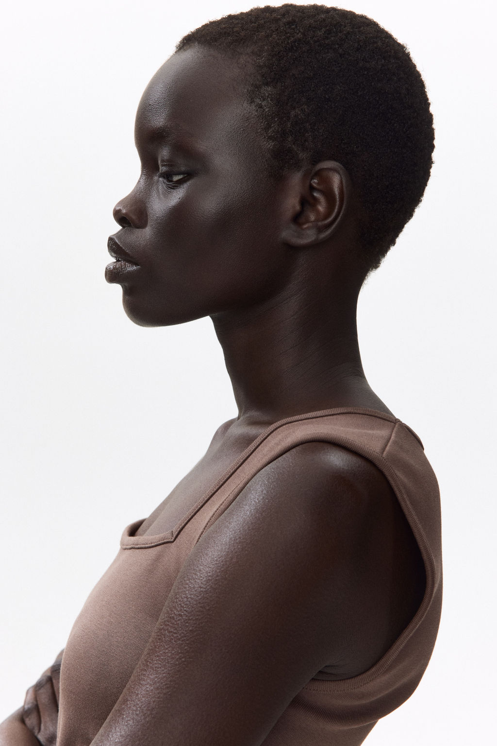 Top de canal? con escote cuadrado - H&m фото 6