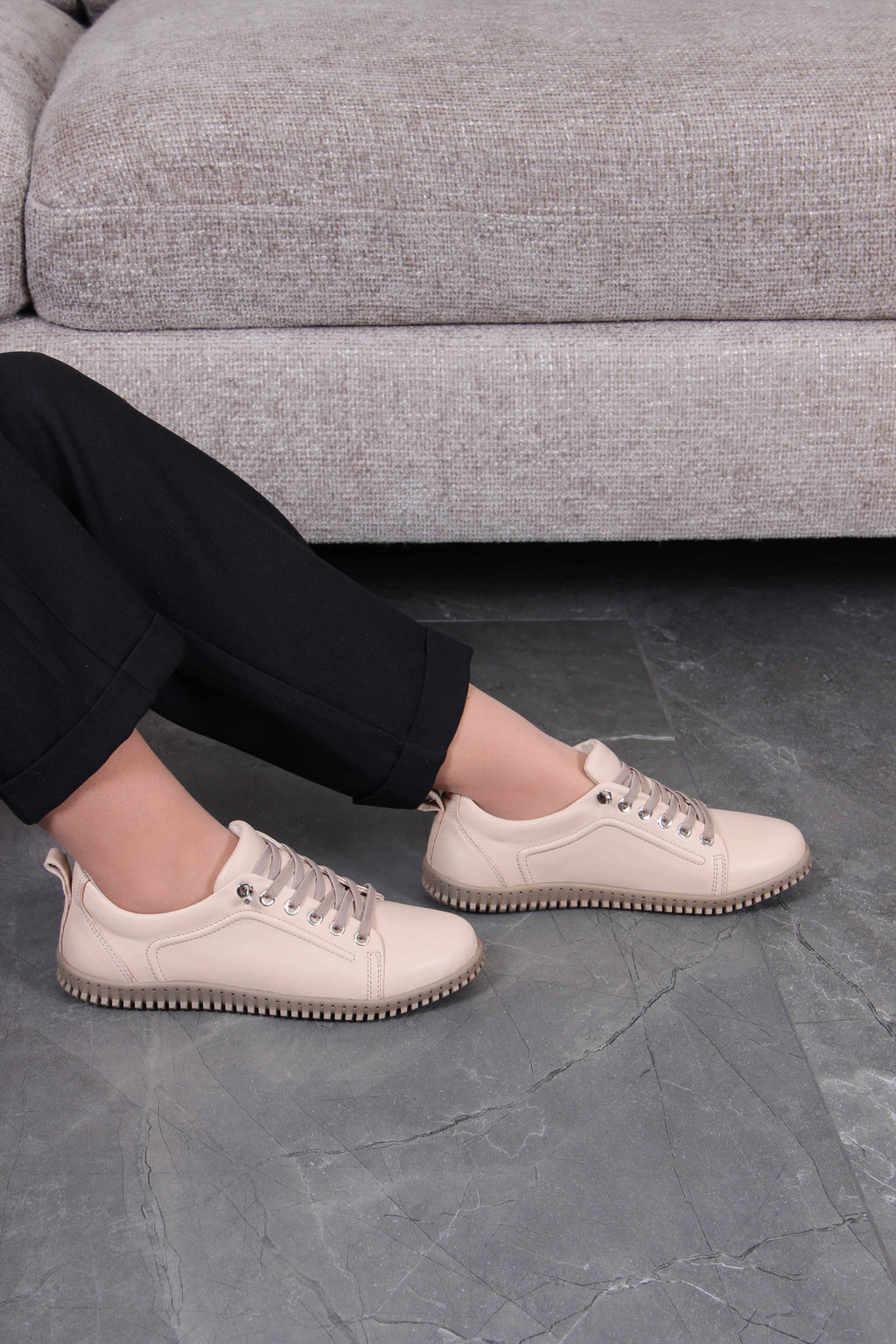 Кеды EDART 158.8000 be. Бежевый - Ed'art фото 9