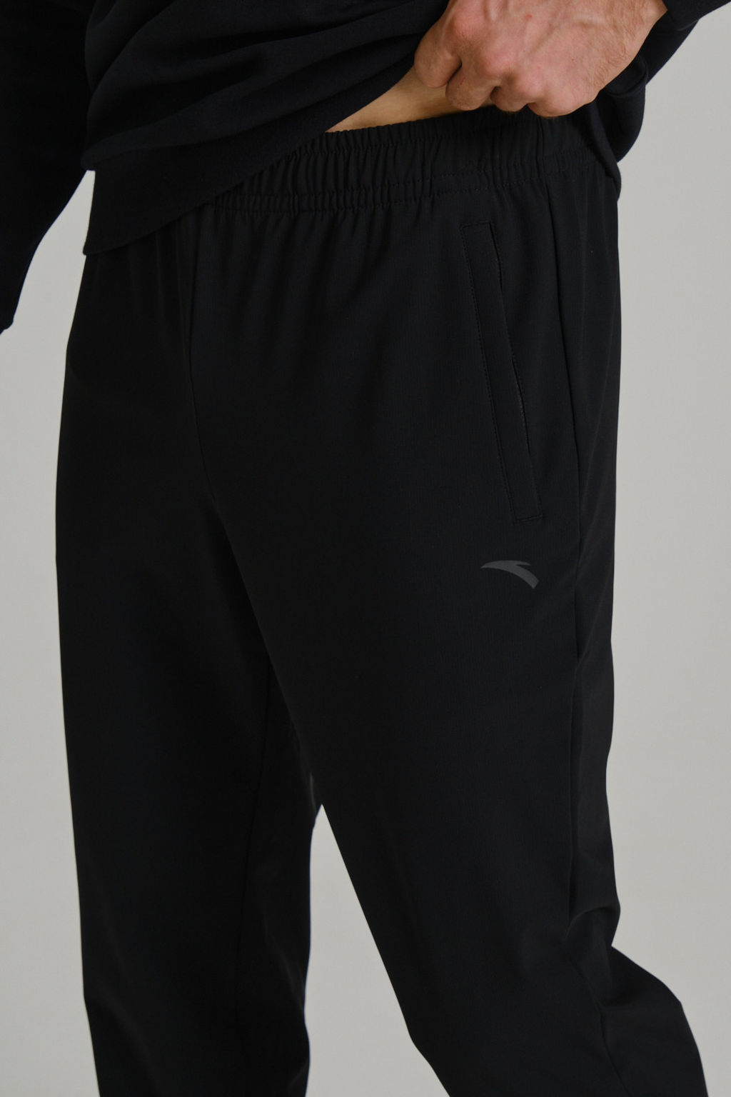 Брюки трикотажные Черный - Anta фото 2