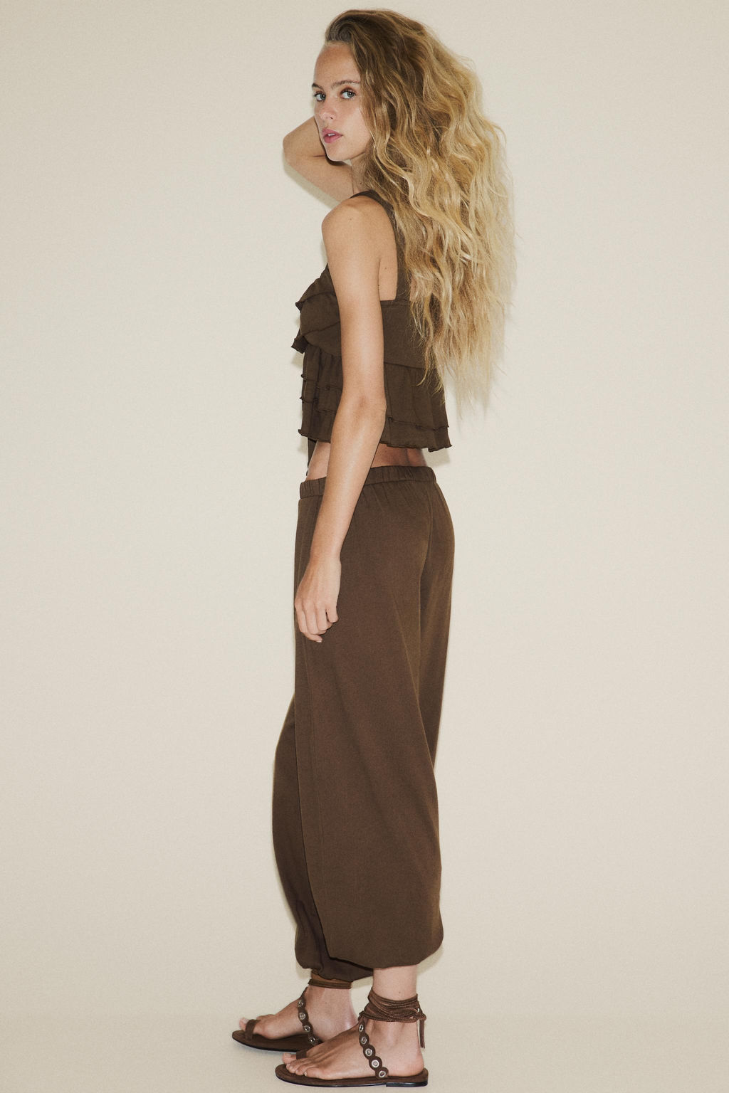 PLUSH BALLOON TROUSERS - Zara фото 3