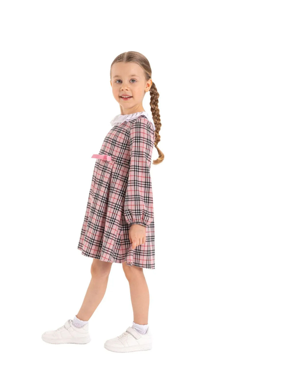 Платье из фланели дев. О66627 - Карамелли фото 6