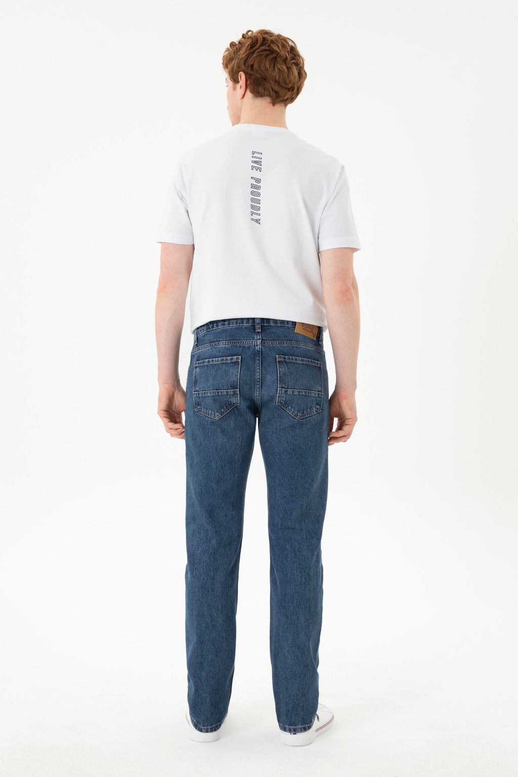 Брюки джинсовые U. S. Polo Assn зеленые из хлопка - U.s. polo assn фото 11