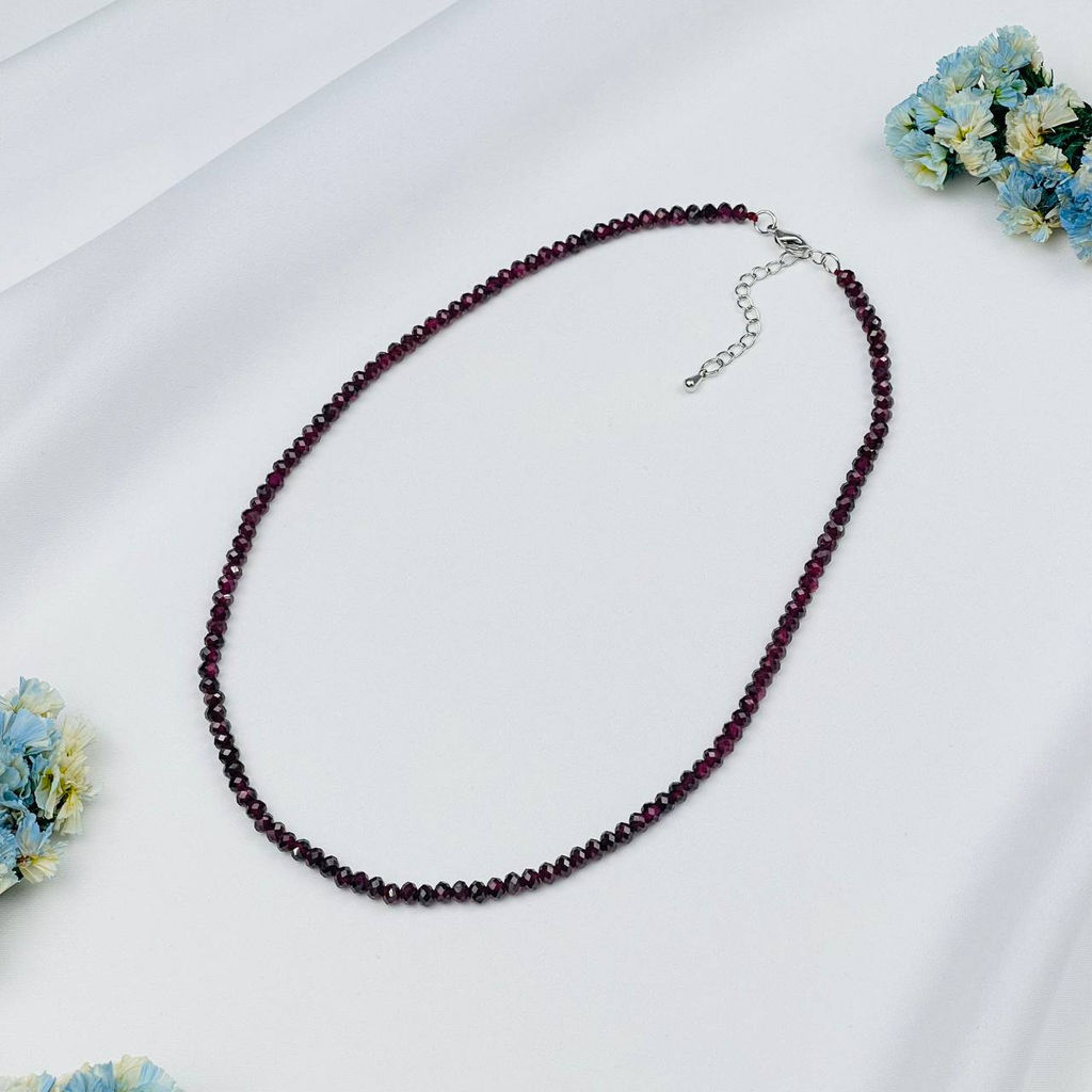 Колье из Граната (Пироп) 45 см +