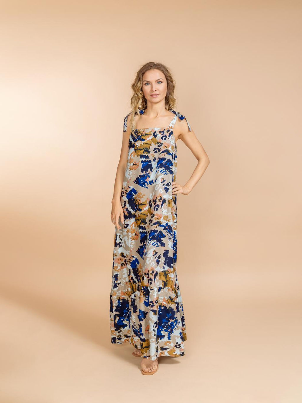 Платье (вискоза) №25-217-4 - Ганг фото 5