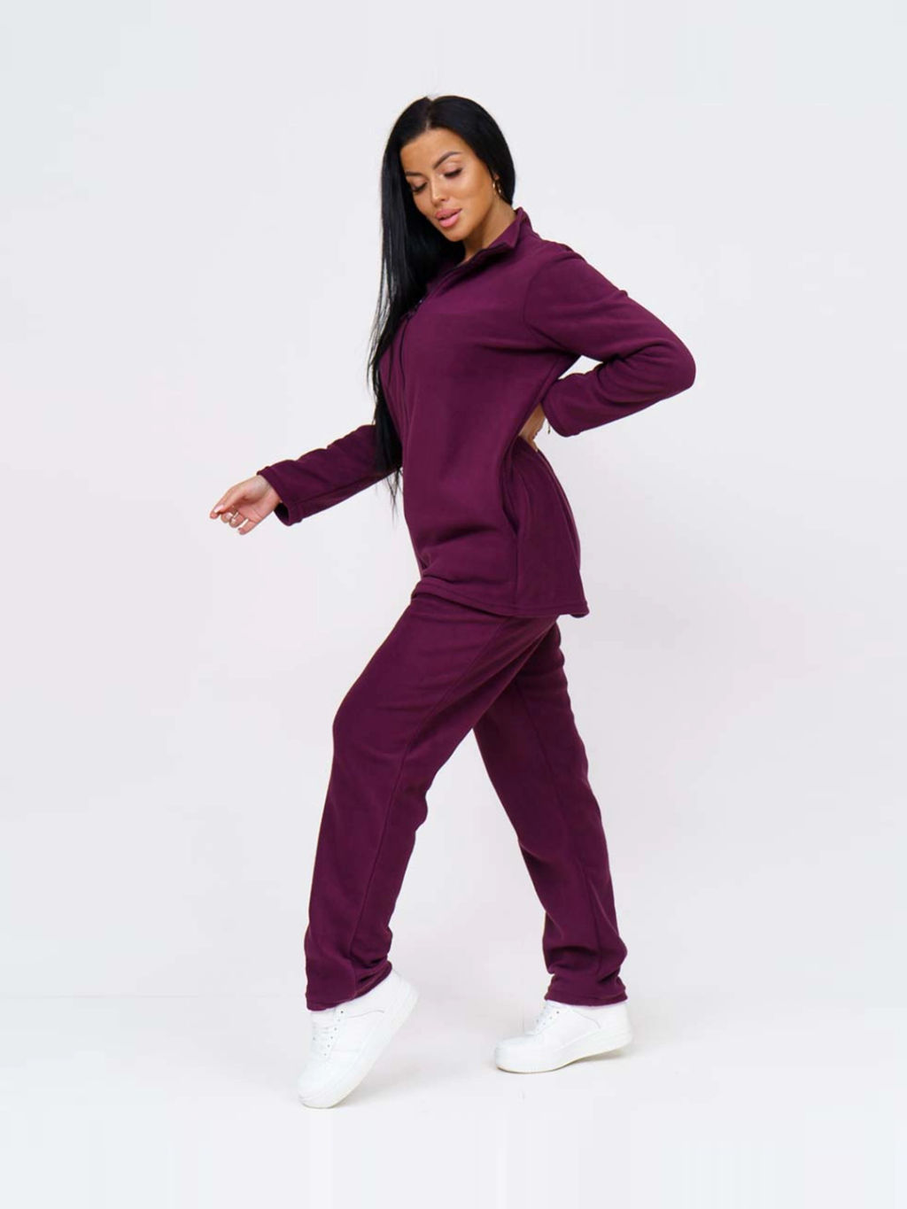 Костюм женский, цвет фиолетовый
