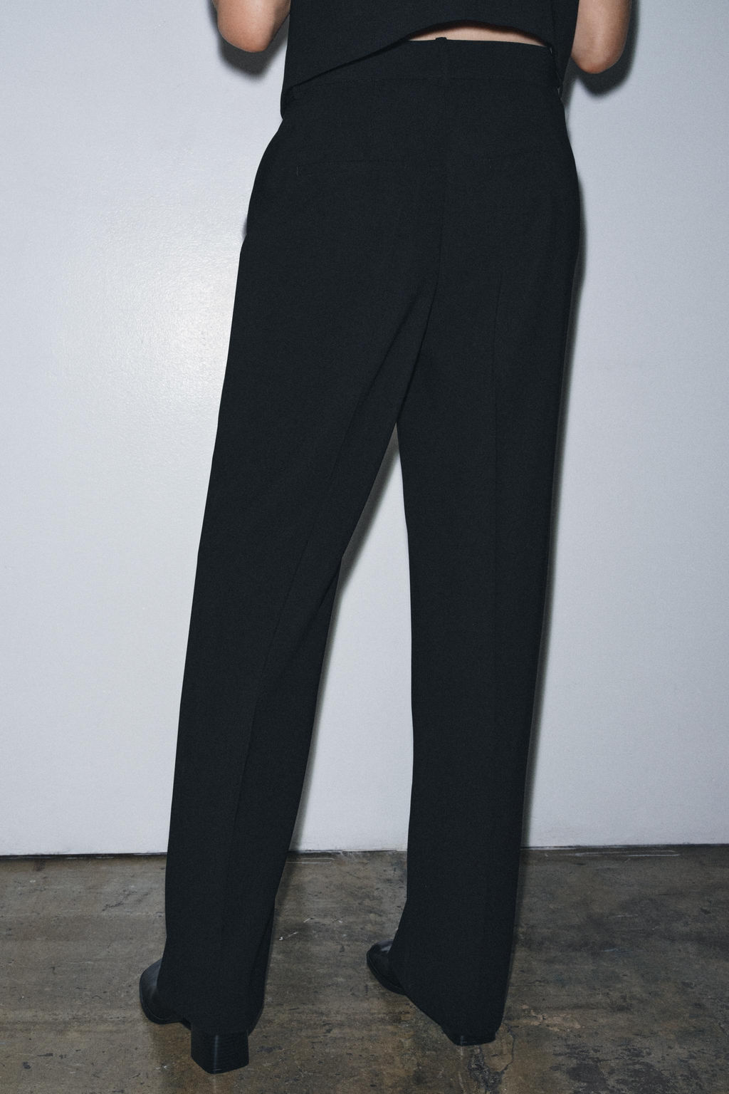 ZW COLLECTION STRAIGHT-LEG TROUSERS - Zara фото 5