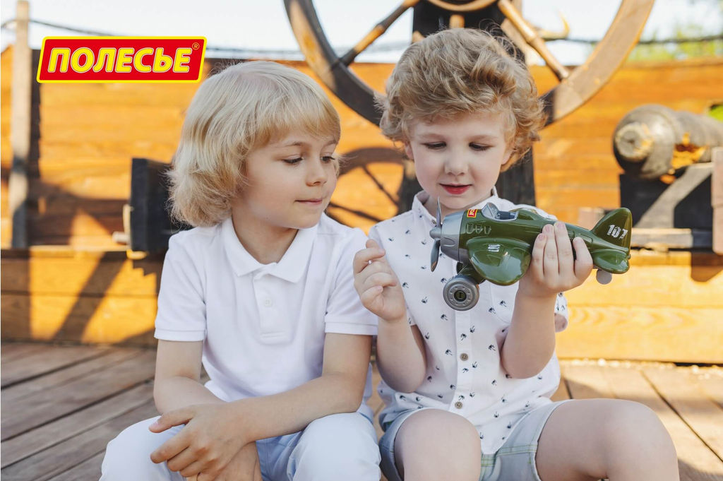 Самолёт Омега военный (в коробке) - Полесье фото 7