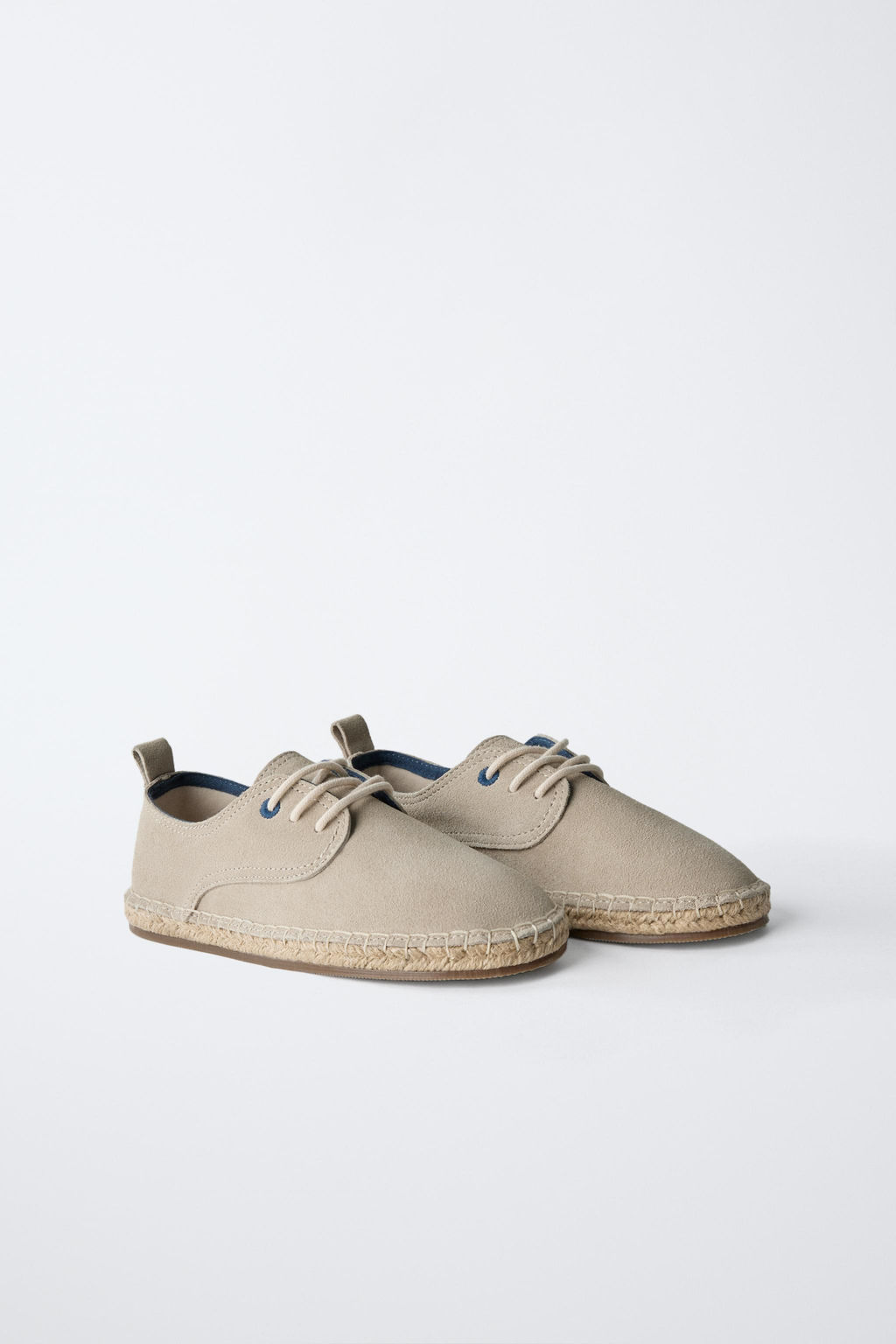 JUTE LEATHER DERBY SHOES - LIMITED EDITION - Zara фото 2