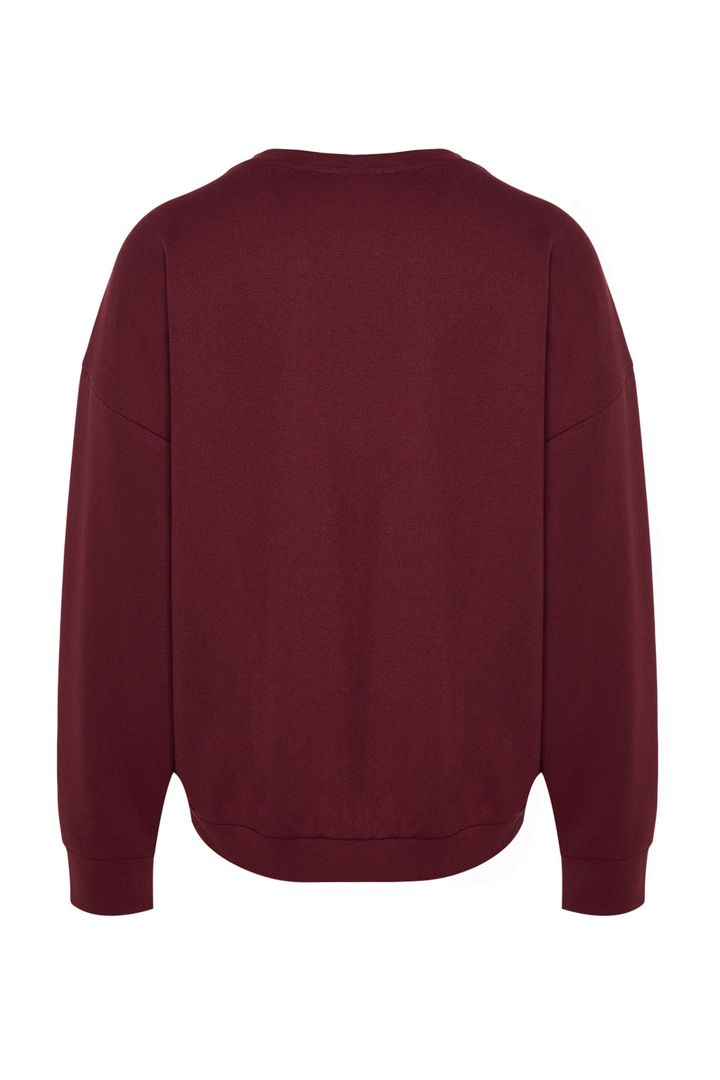 TRENDYOL MAN Lacivert Bisiklet Yaka Oversize/Genis Kesim Yumusak F?rcal? Selanik Sweatshirt TMNAW24SW00057 - Trendyolmilla фото 8