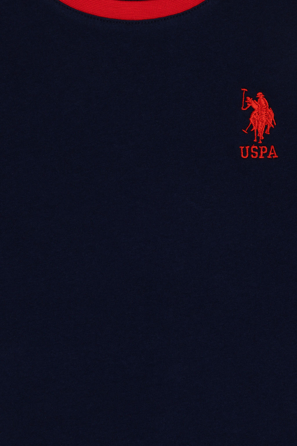 Футболка U.S. Polo Assn для мальчиков хлопок темно-синяя  фото 6