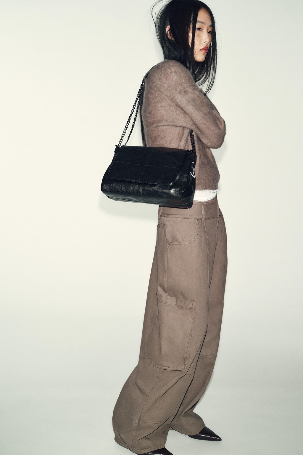 ROCK FLAP SHOULDER BAG - Zara фото 21