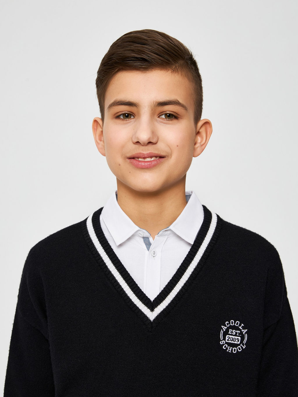 ACOOLA / Джемпер детский для мальчиков Felix черный  фото 4