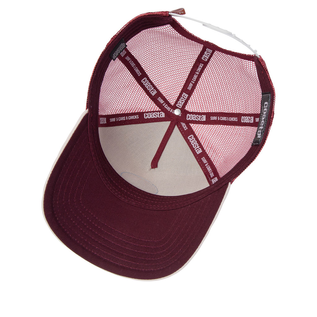 Бейсболка COASTAL арт. HFT Pinkcrab (светло-розовый / белый) фото 2