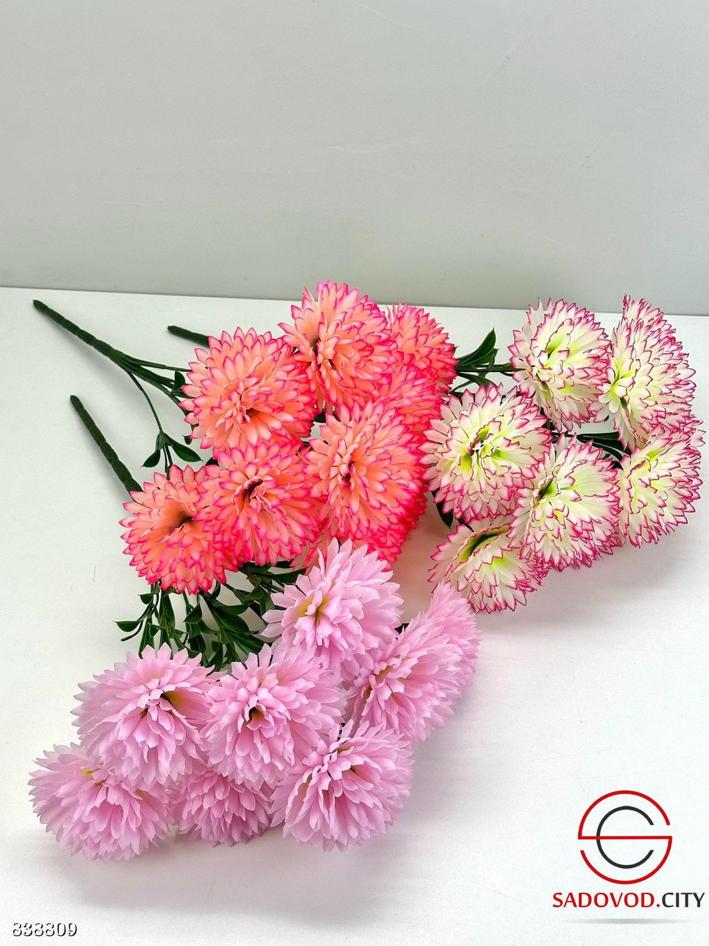 Искусственные цветы, 45 см.