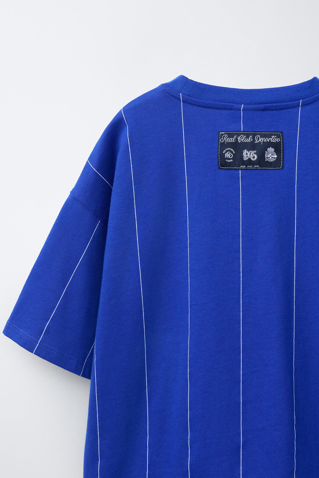 CAMISETA RAYAS RC DEPORTIVO DE A CORU?A / Azul?n