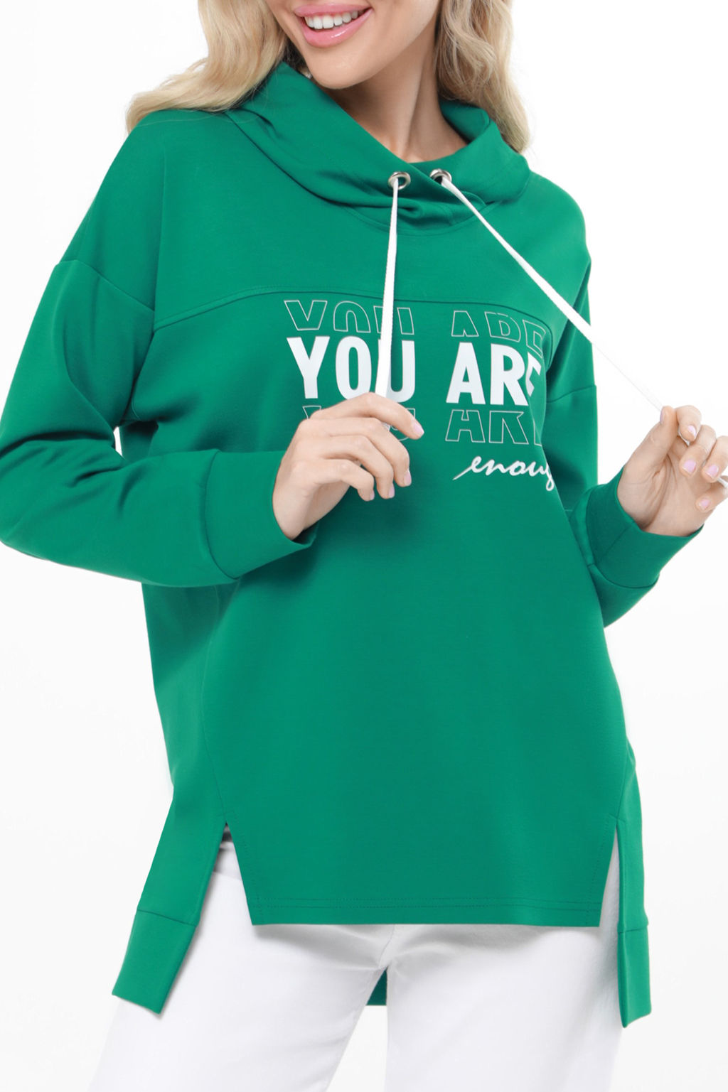 Свитшот Стильная вещичка, грин - Dstrend фото 4