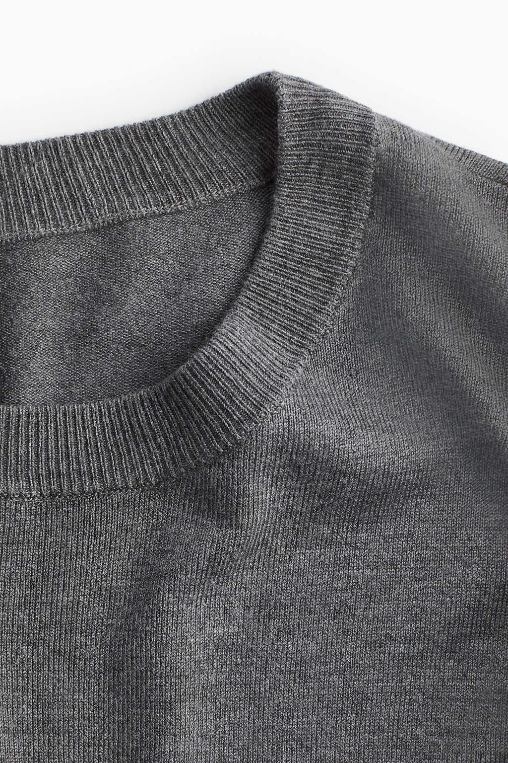 Jersey corto en punto fino - H&m фото 8