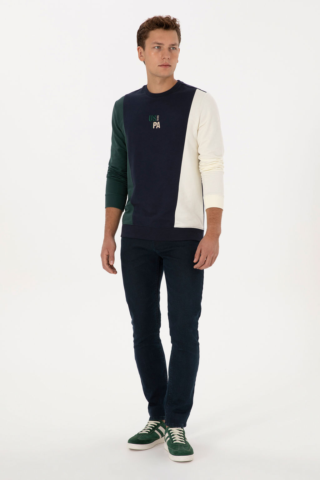 Erkek A__k Lacivert Sweatshirt - U.s. polo assn фото 11
