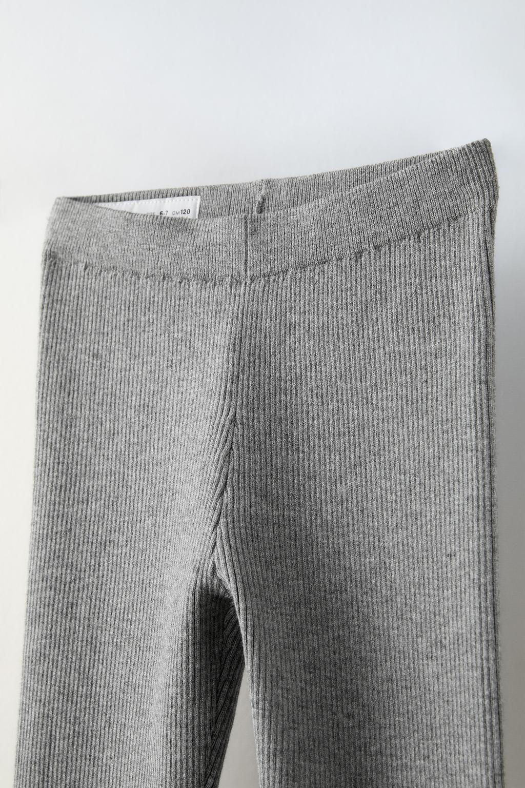RIBBED LEGGINGS - Zara фото 7