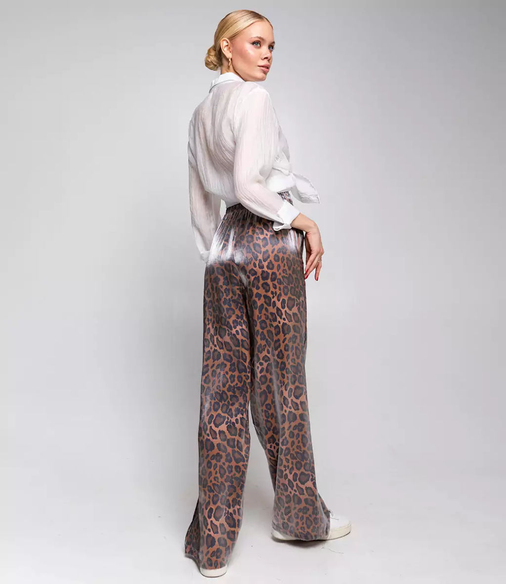 Брюки #БШ2245, коричневый