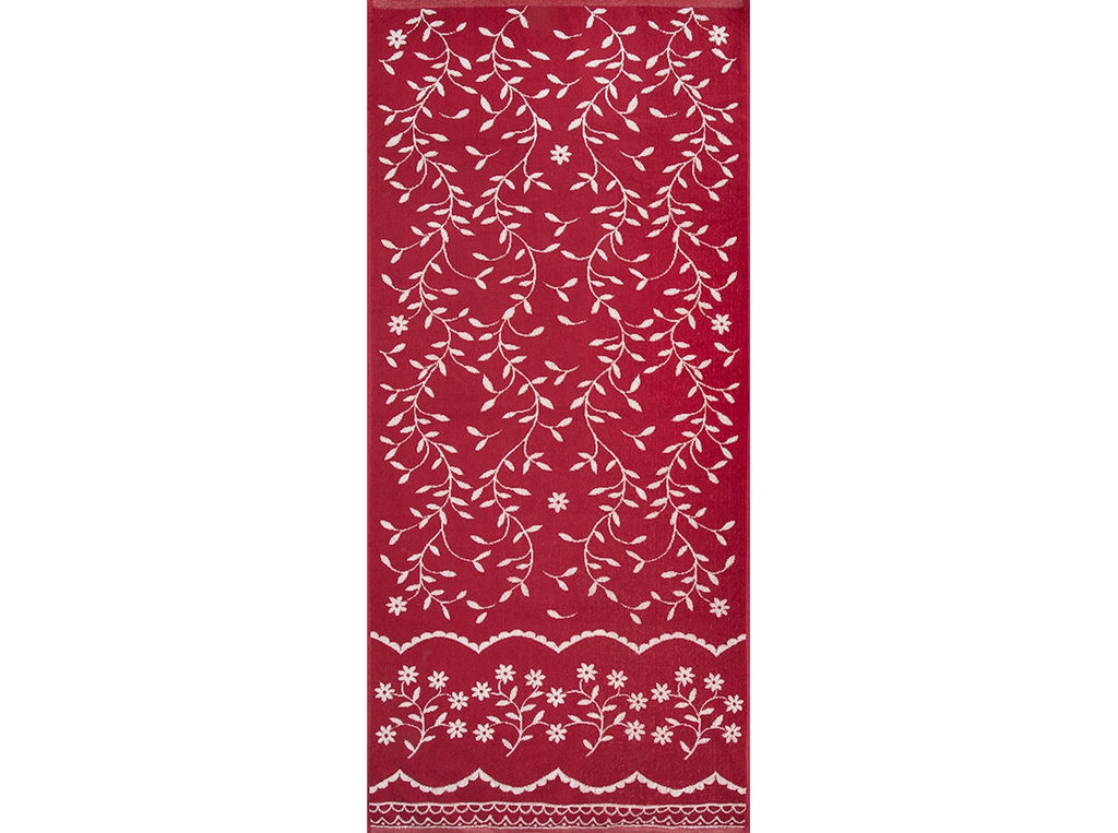 Полотенце махровое 6с102.411ж1 Валенсия (бордо) 67х150см