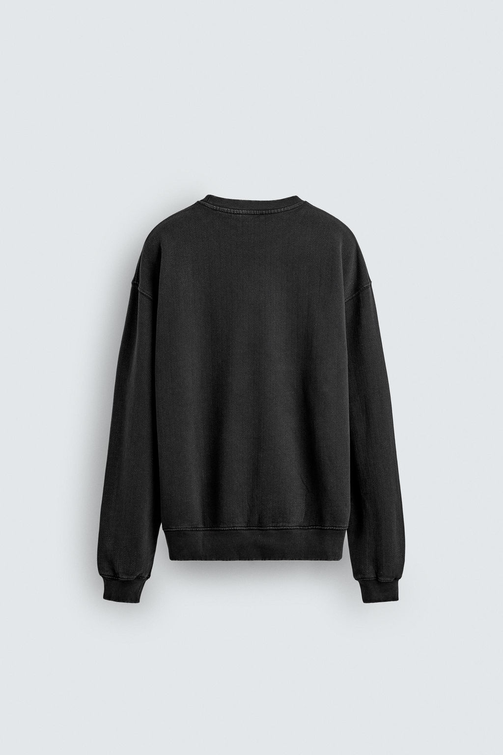 FADED HERRINGBONE-EFFECT SWEATSHIRT - Zara фото 8