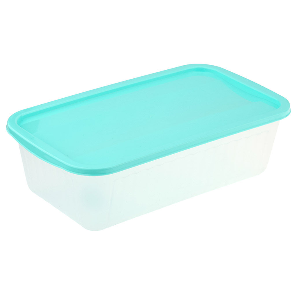 Контейнер пластмассовый 3л, 28,5х15,5х8,5см, универсальный, полипропилен (Россия) - Домашняя Мода фото 2